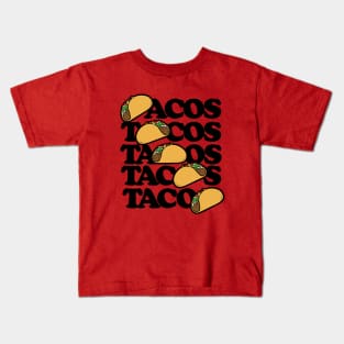 Taco Tuesday Tacos Forever Kids T-Shirt